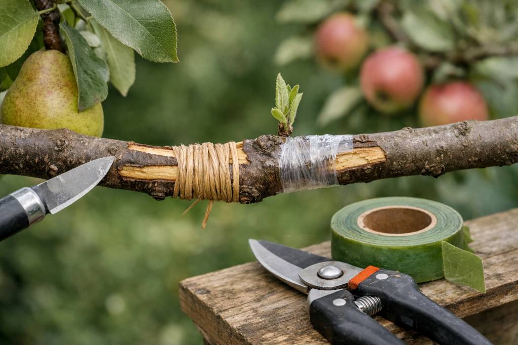 Greffage par approche : mode d’emploi détaillé et conseils pour réussir sur arbres fruitiers et ornementaux