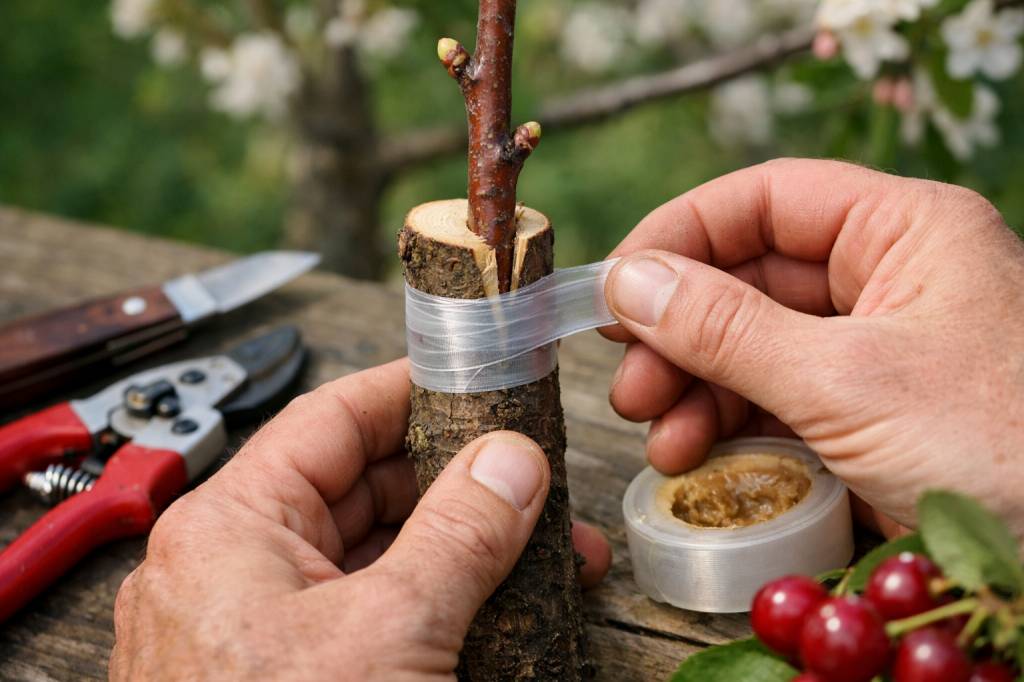 Comment et quand greffer un cerisier pour assurer une bonne soudure et une fructification rapide