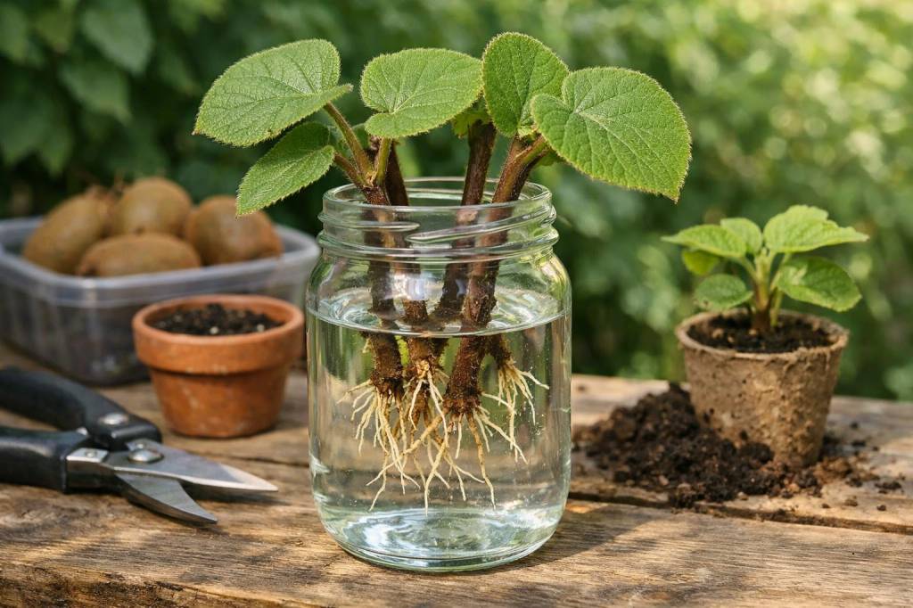 Bouturer kiwi dans l eau : protocole simple pour enracinement rapide et transplantation réussie