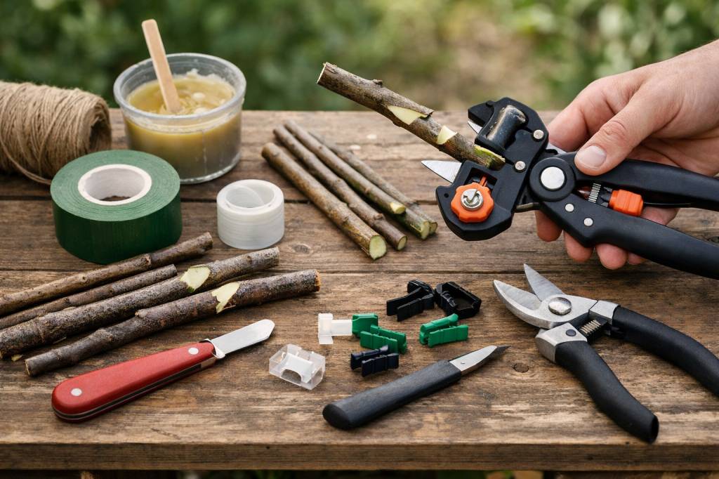 Matériel de greffage horticole : choisir les bons outils pour des coupes nettes et des greffes réussies