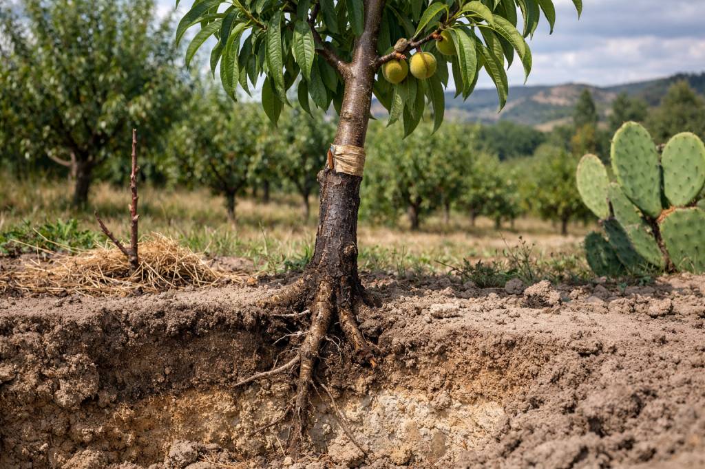 Porte greffe pour pecher : comment sélectionner le bon support selon votre sol et votre climat