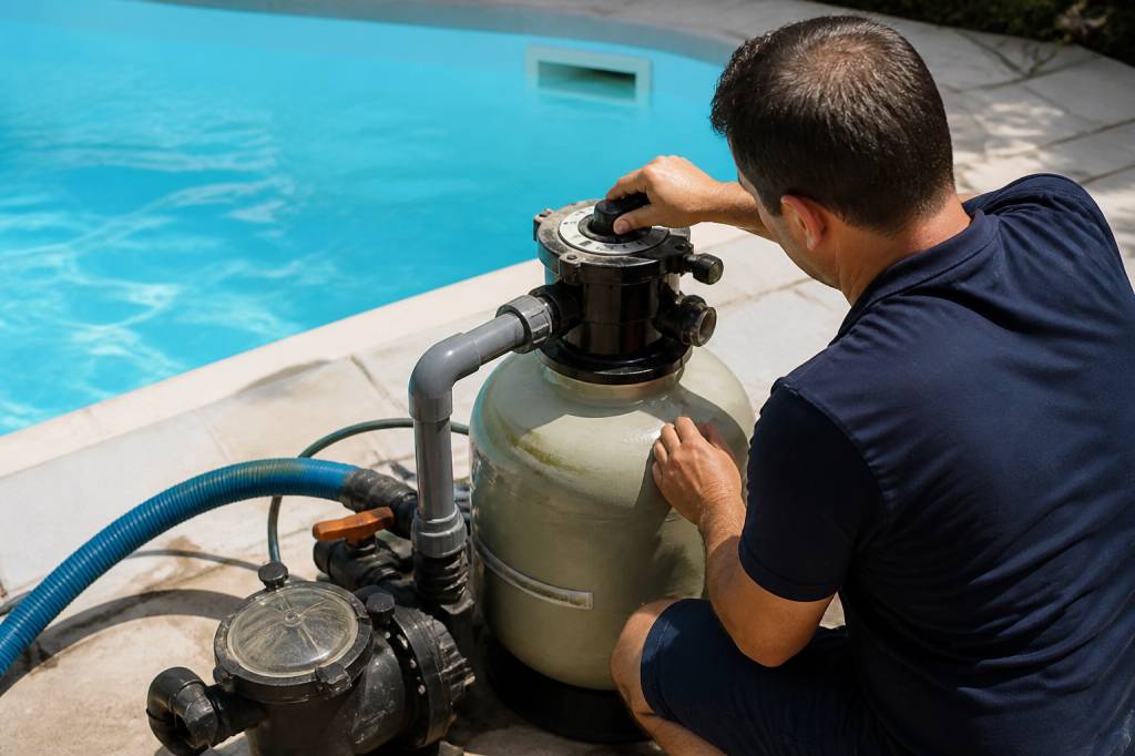Entretien filtre à sable piscine : guide complet pour un fonctionnement optimal